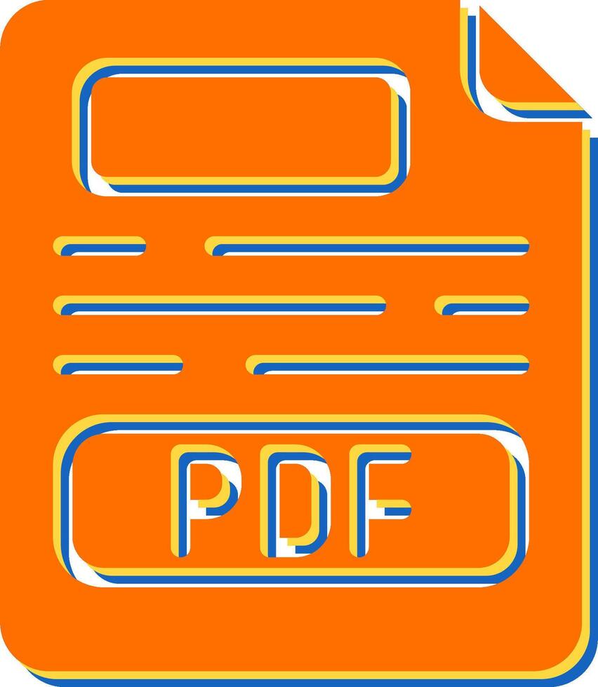 pdf vector icoon