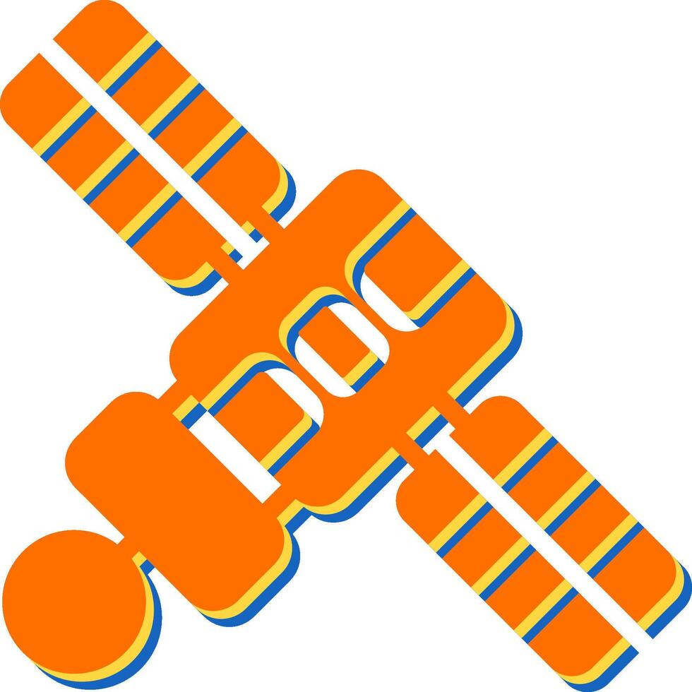 satelliet vector pictogram