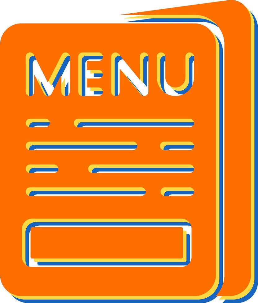 menu vector icoon