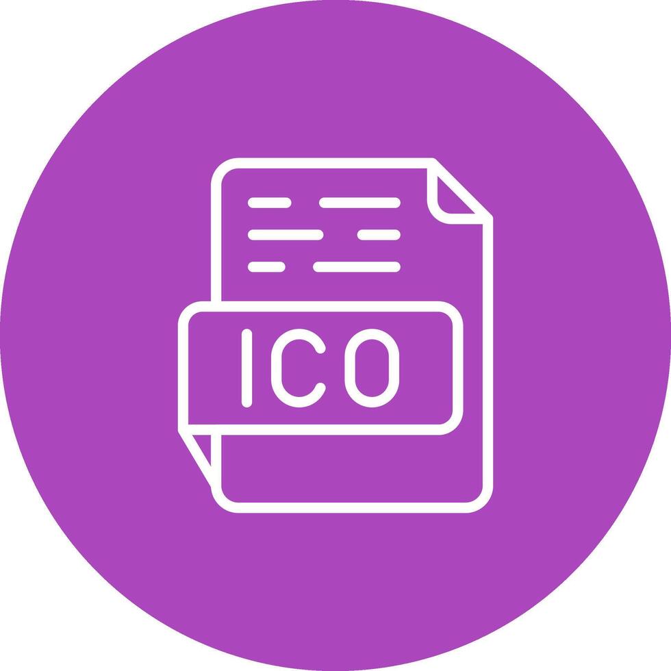 ico vector icoon