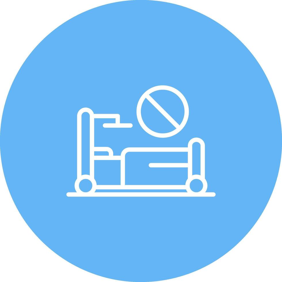 bed vector icoon