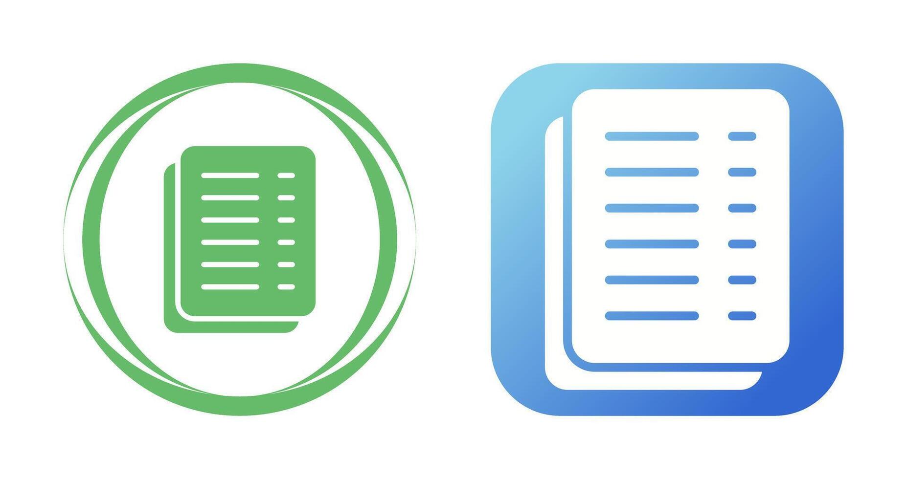 document vector pictogram