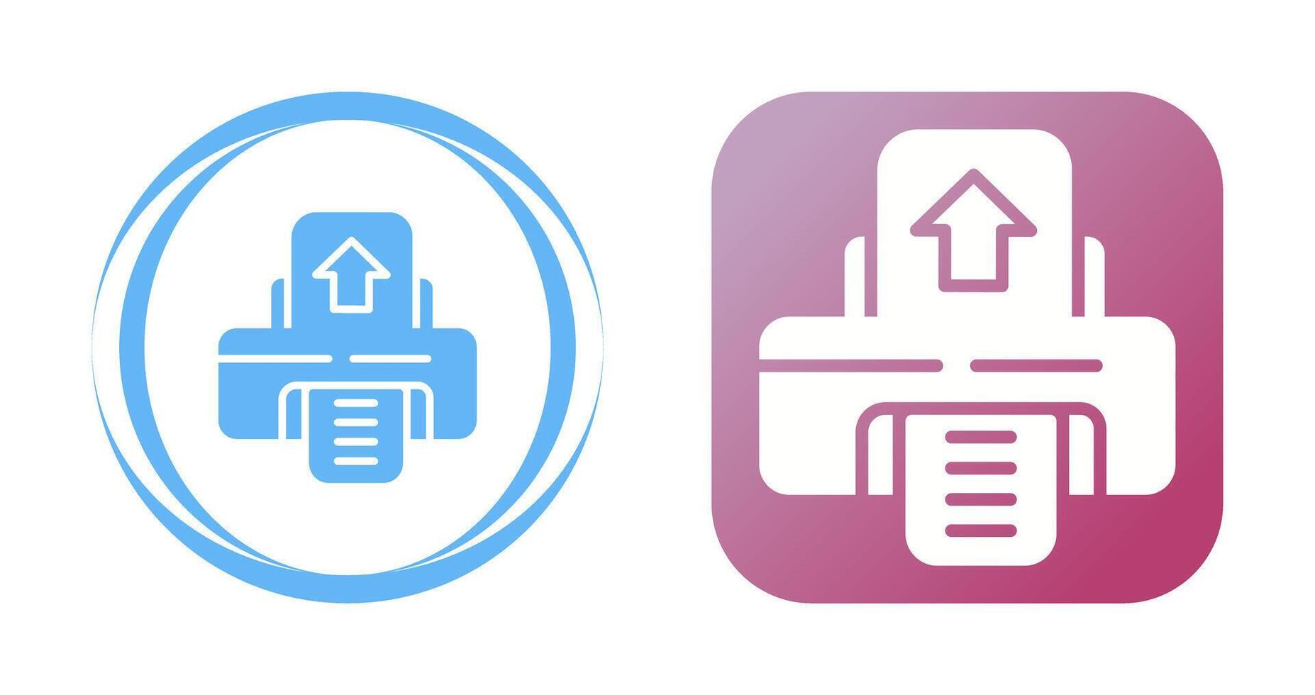 printer vector pictogram