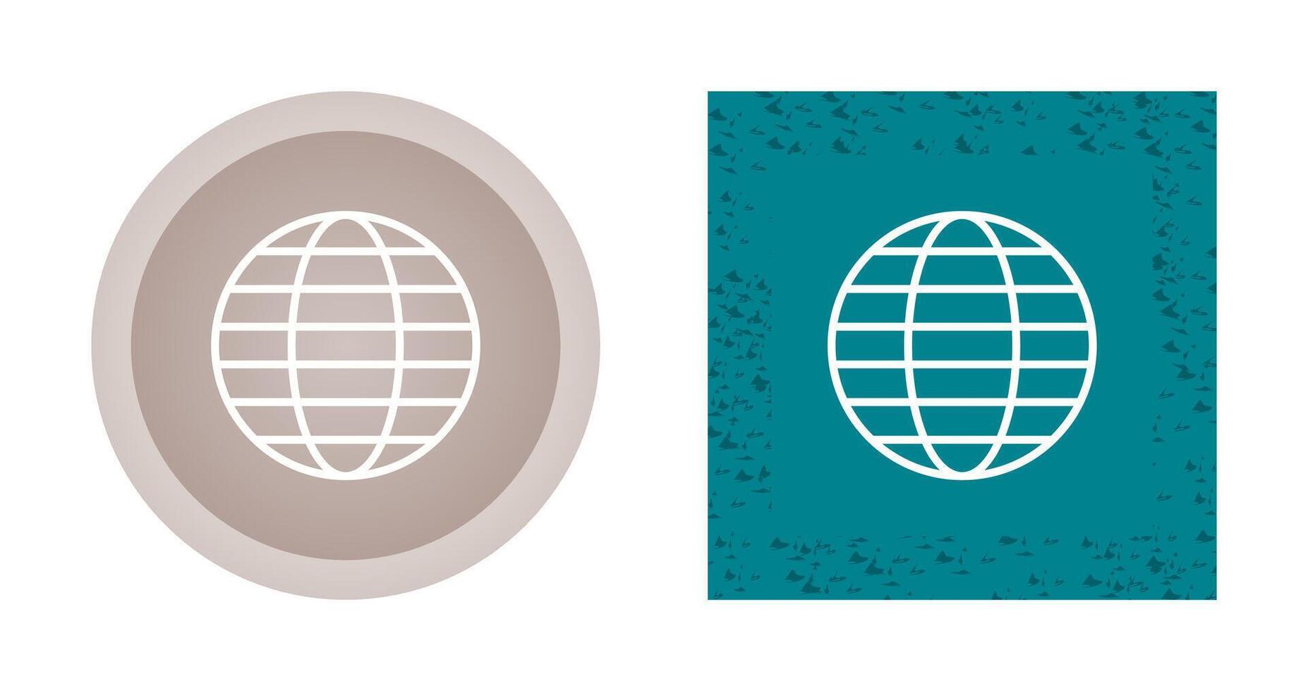 wereldbol vector pictogram