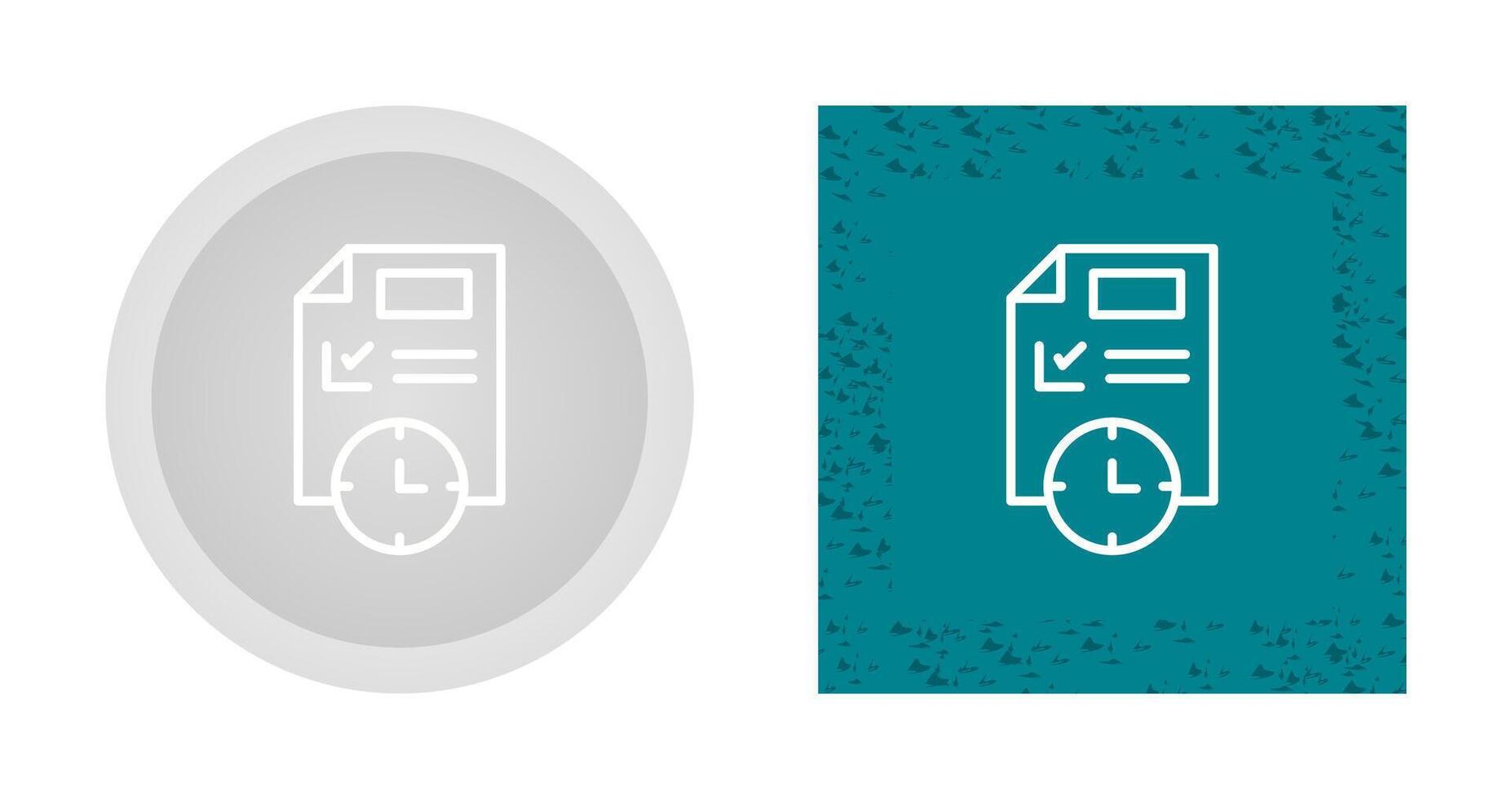 deadline vector pictogram