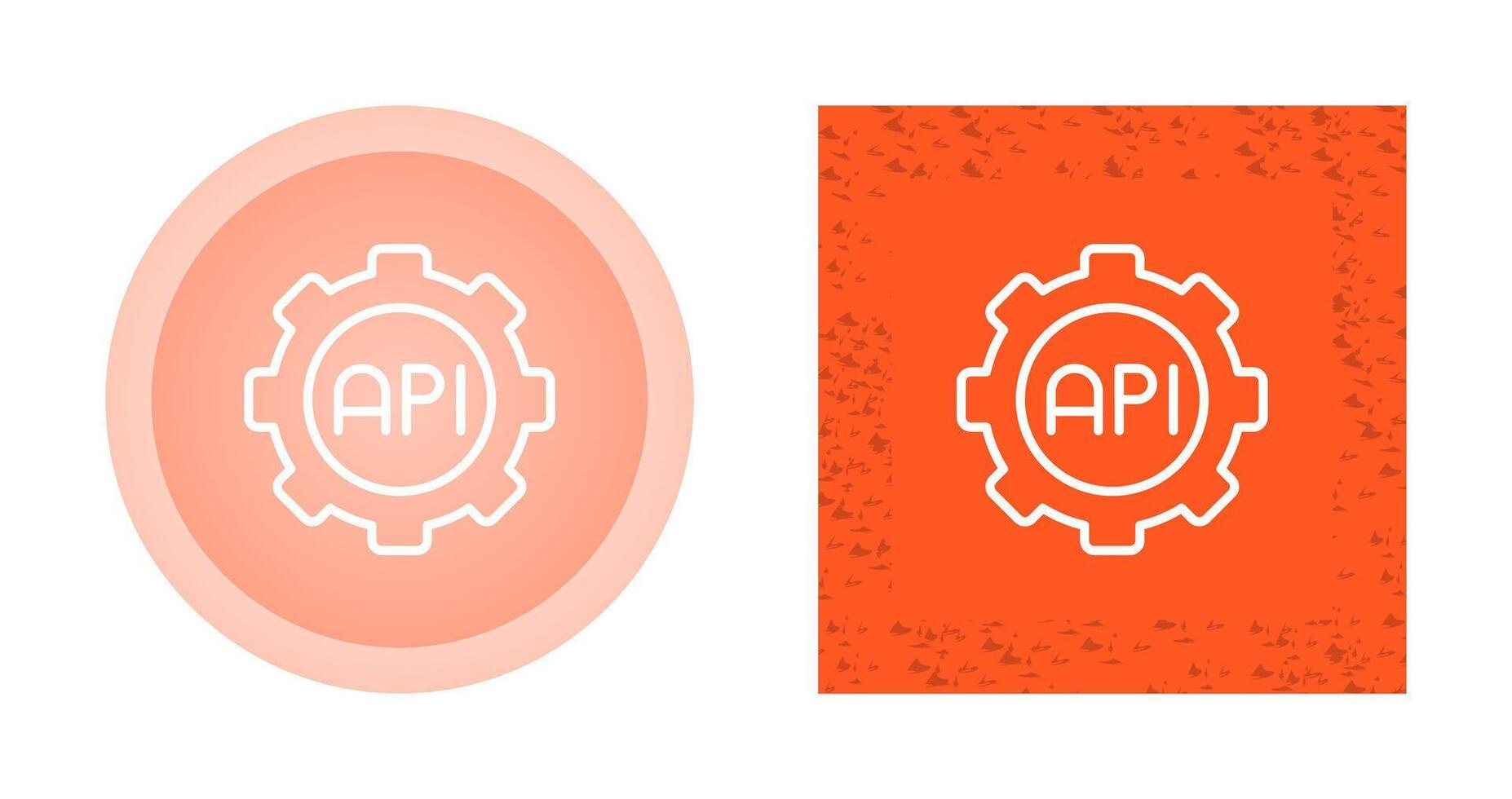 api vector pictogram