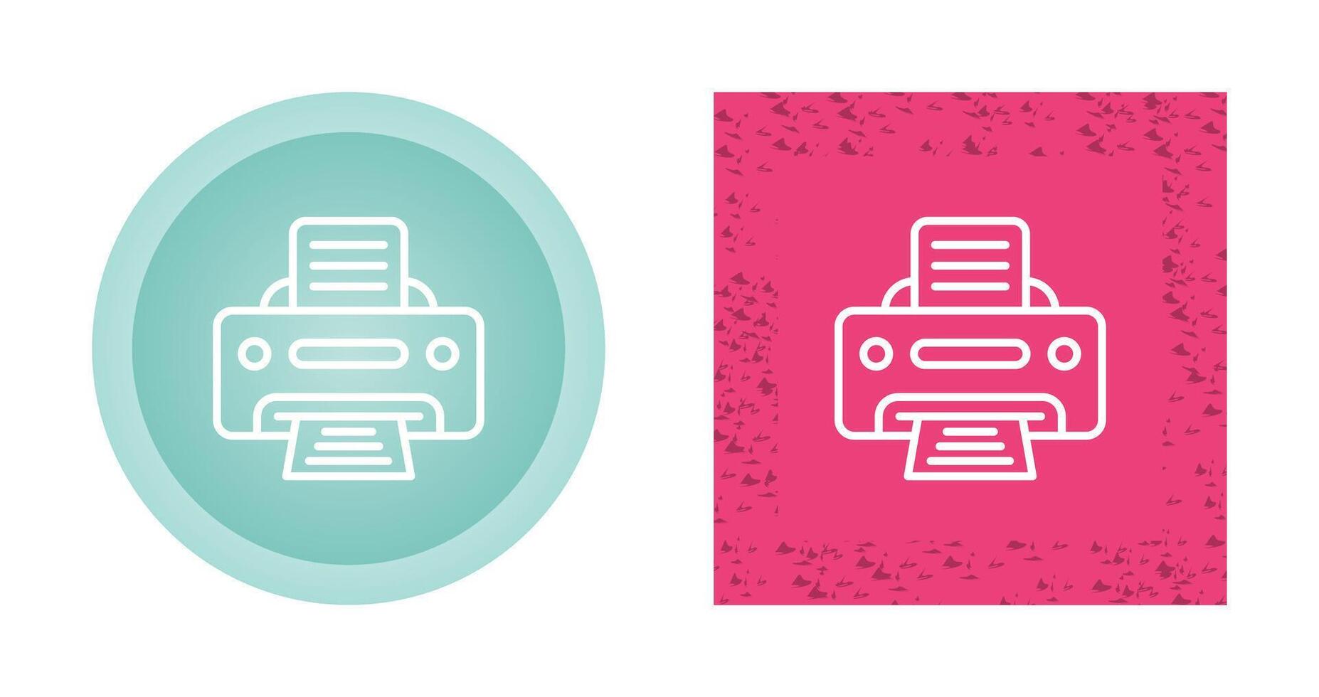 printer vector pictogram