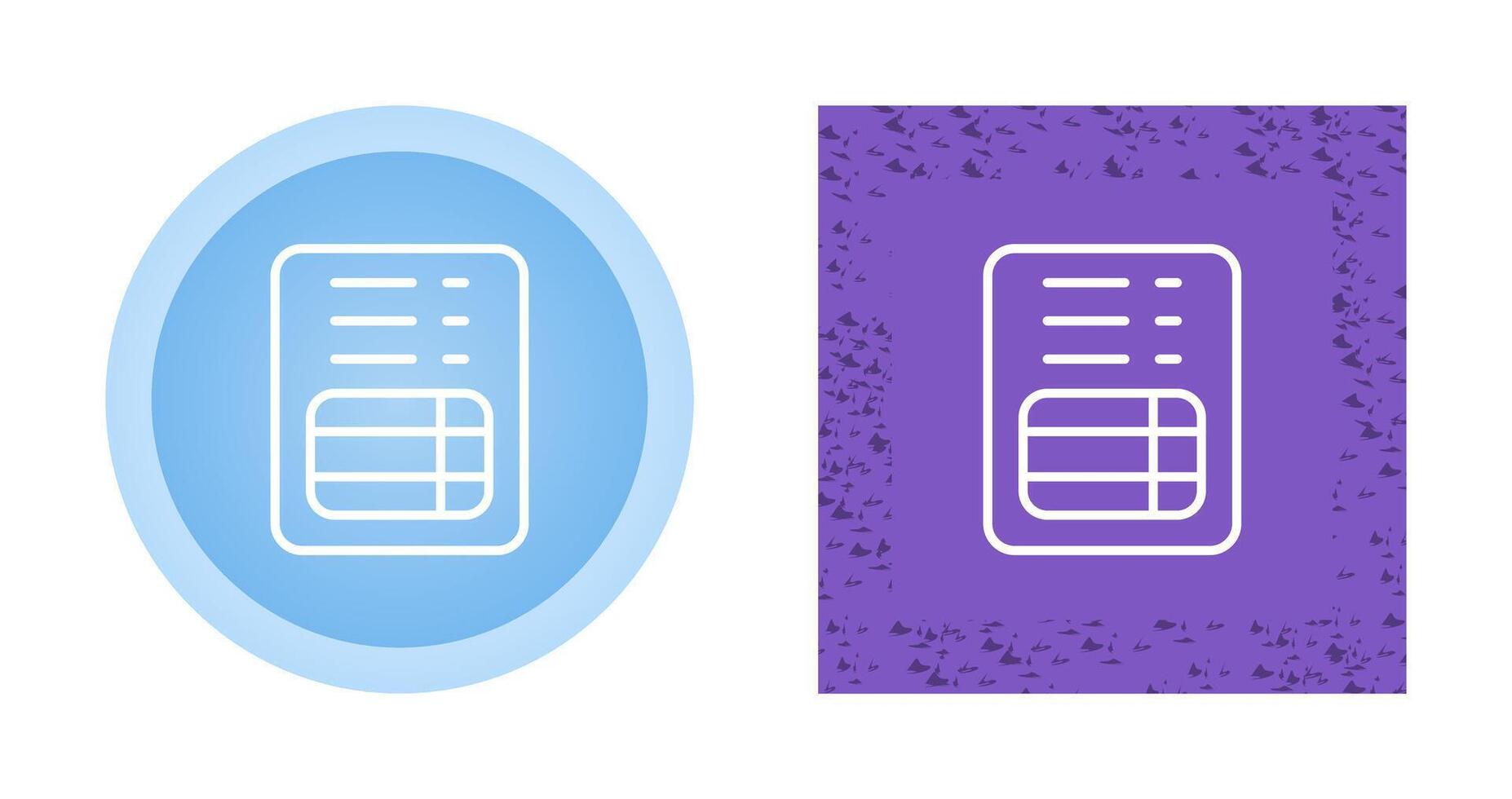 het dossier factuur vector icoon