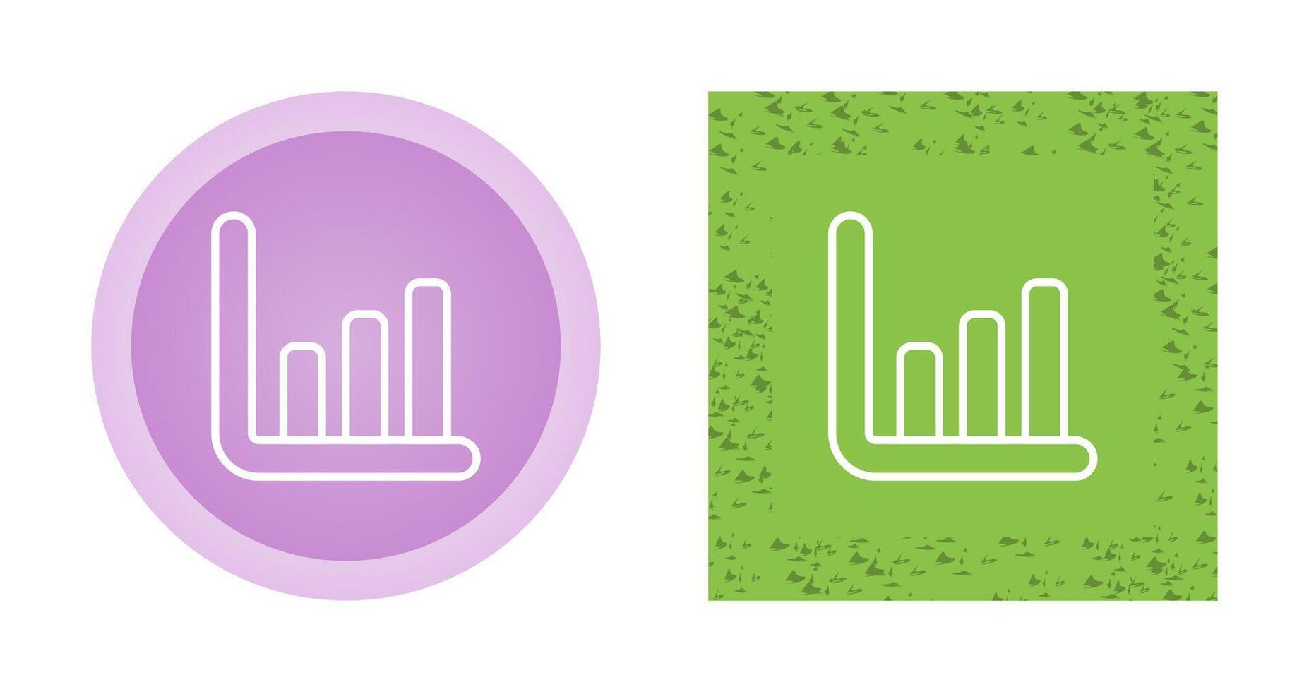 tabel histogram vector icoon