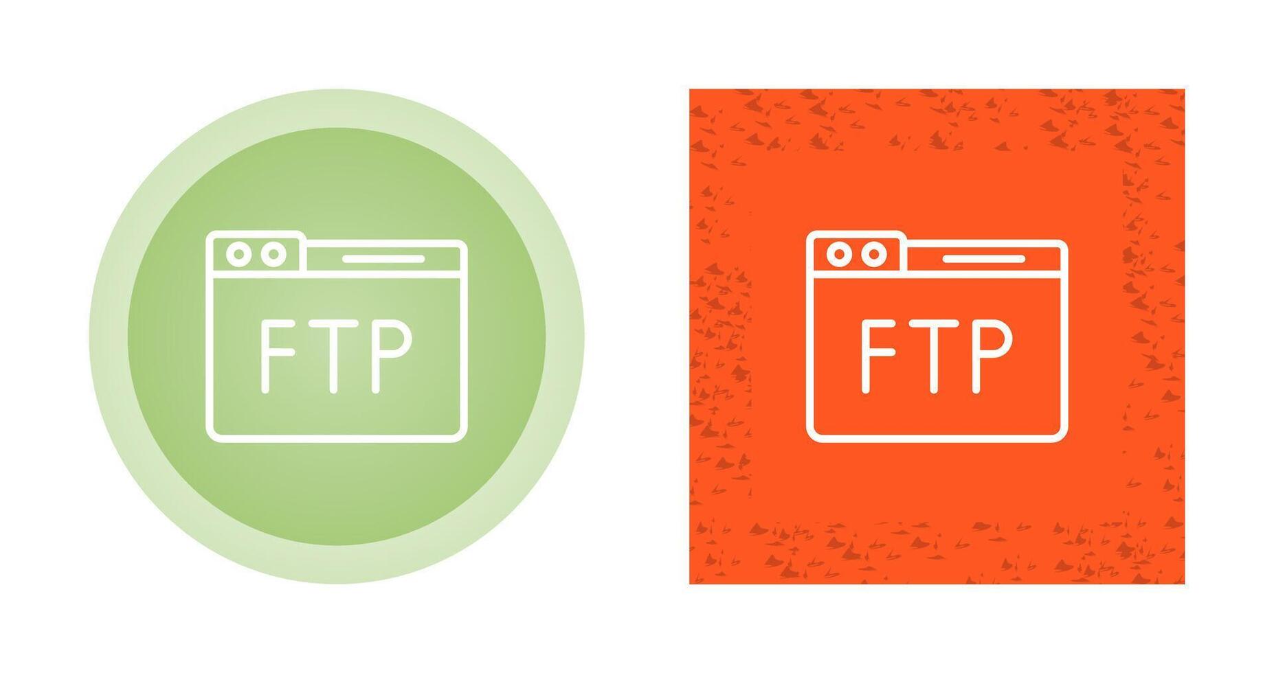 ftp vector icoon