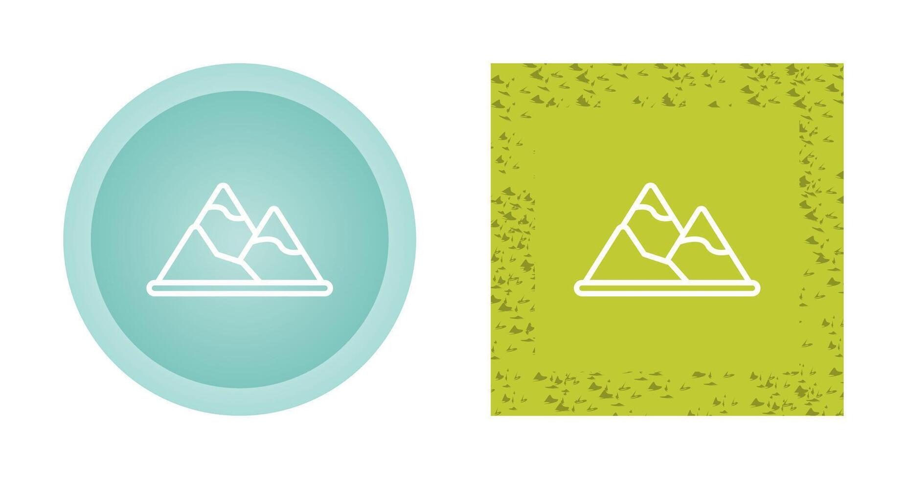 berg vector pictogram