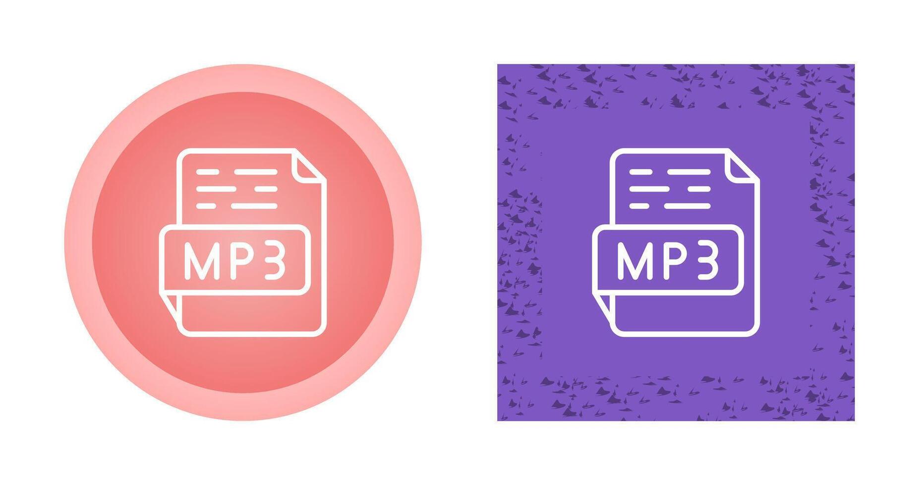 mp3 vector icoon