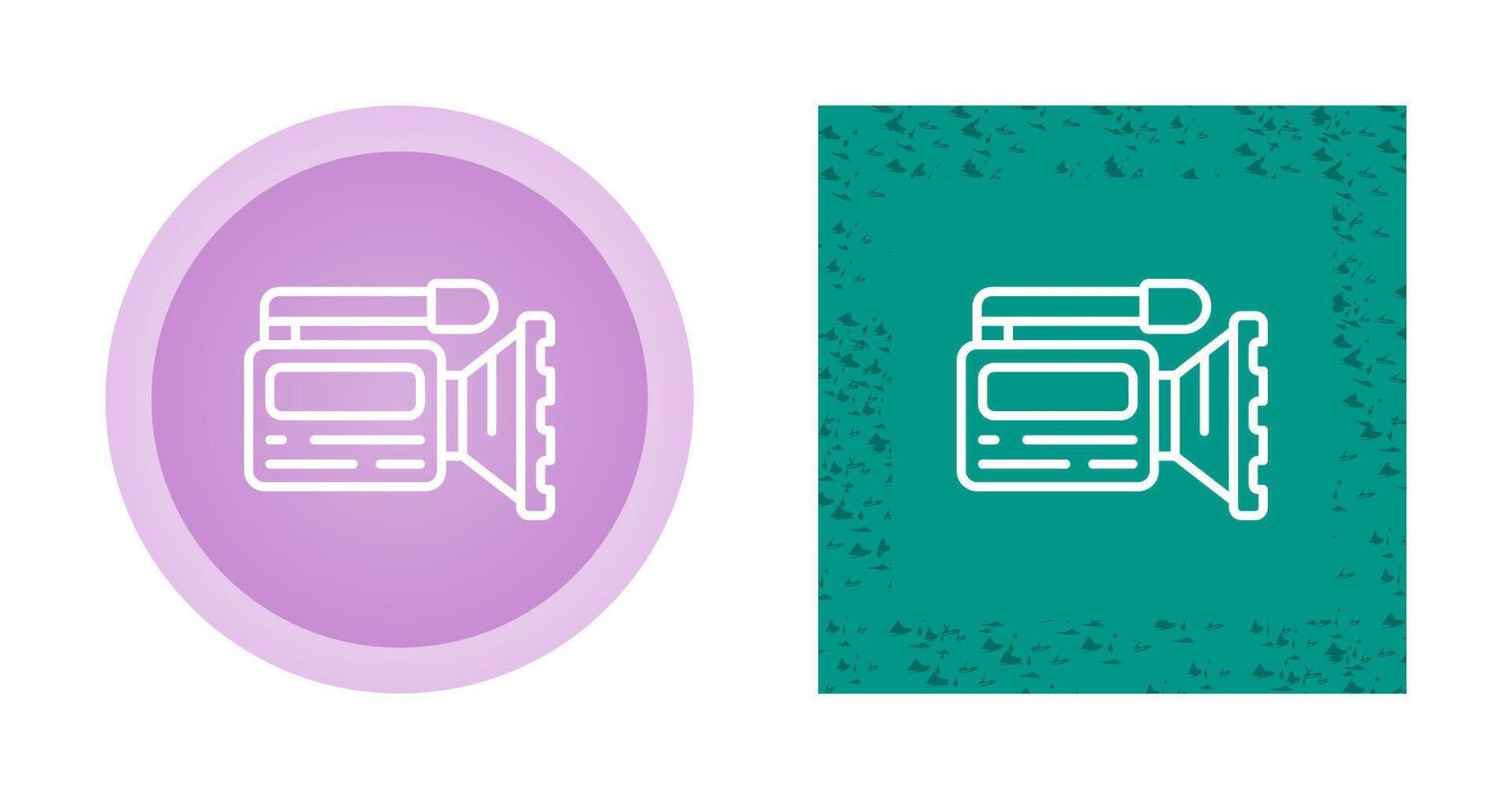 camcorder vector pictogram