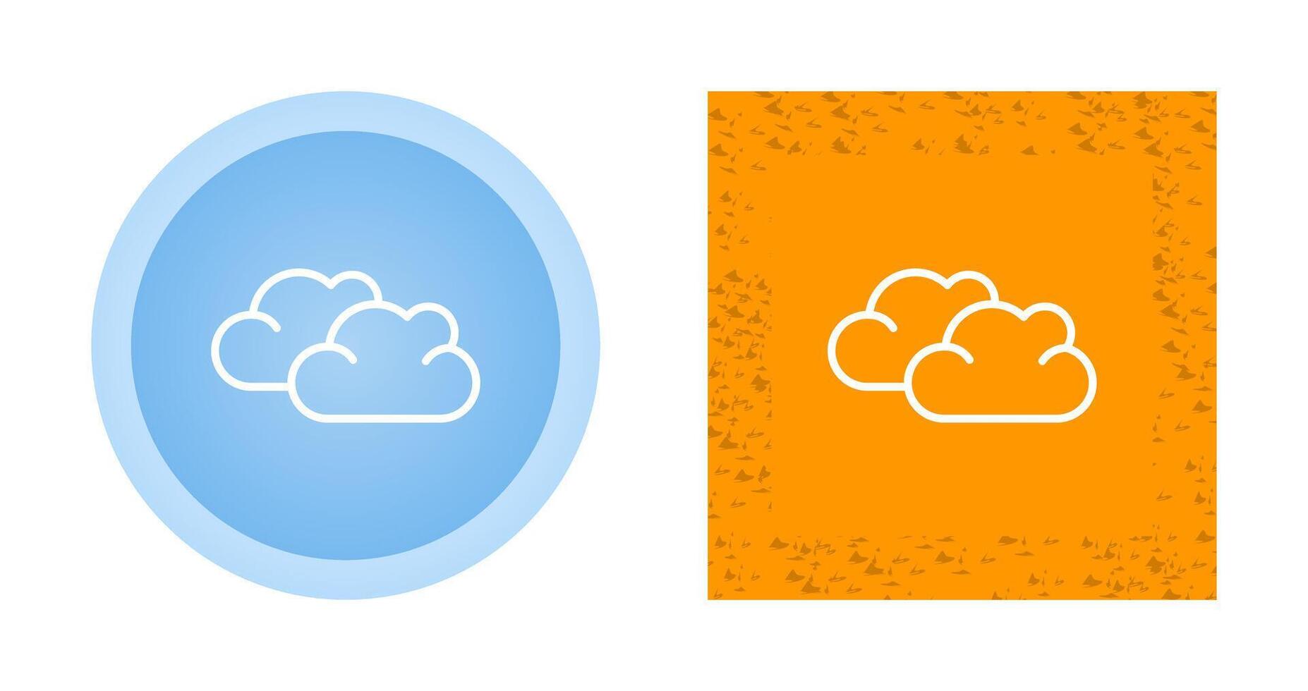 wolk vector pictogram