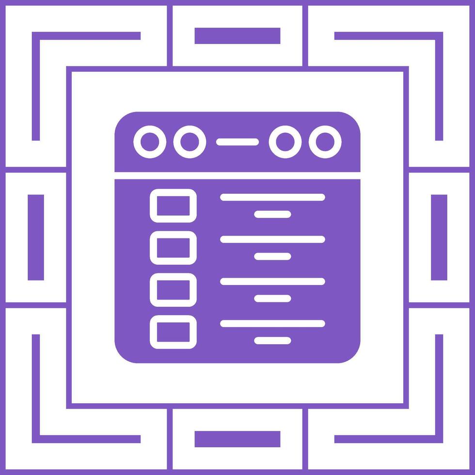 browser vector pictogram