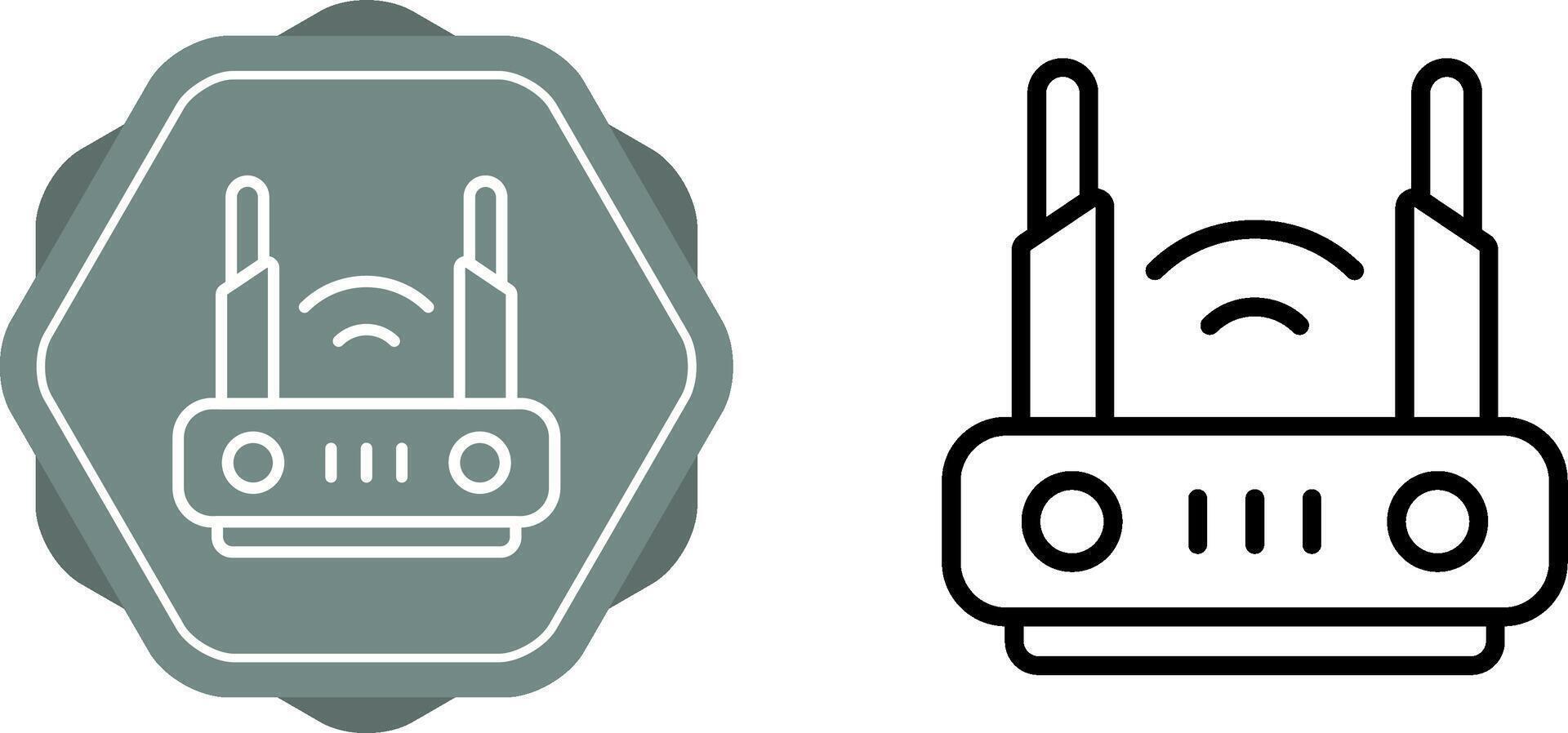 router vector pictogram