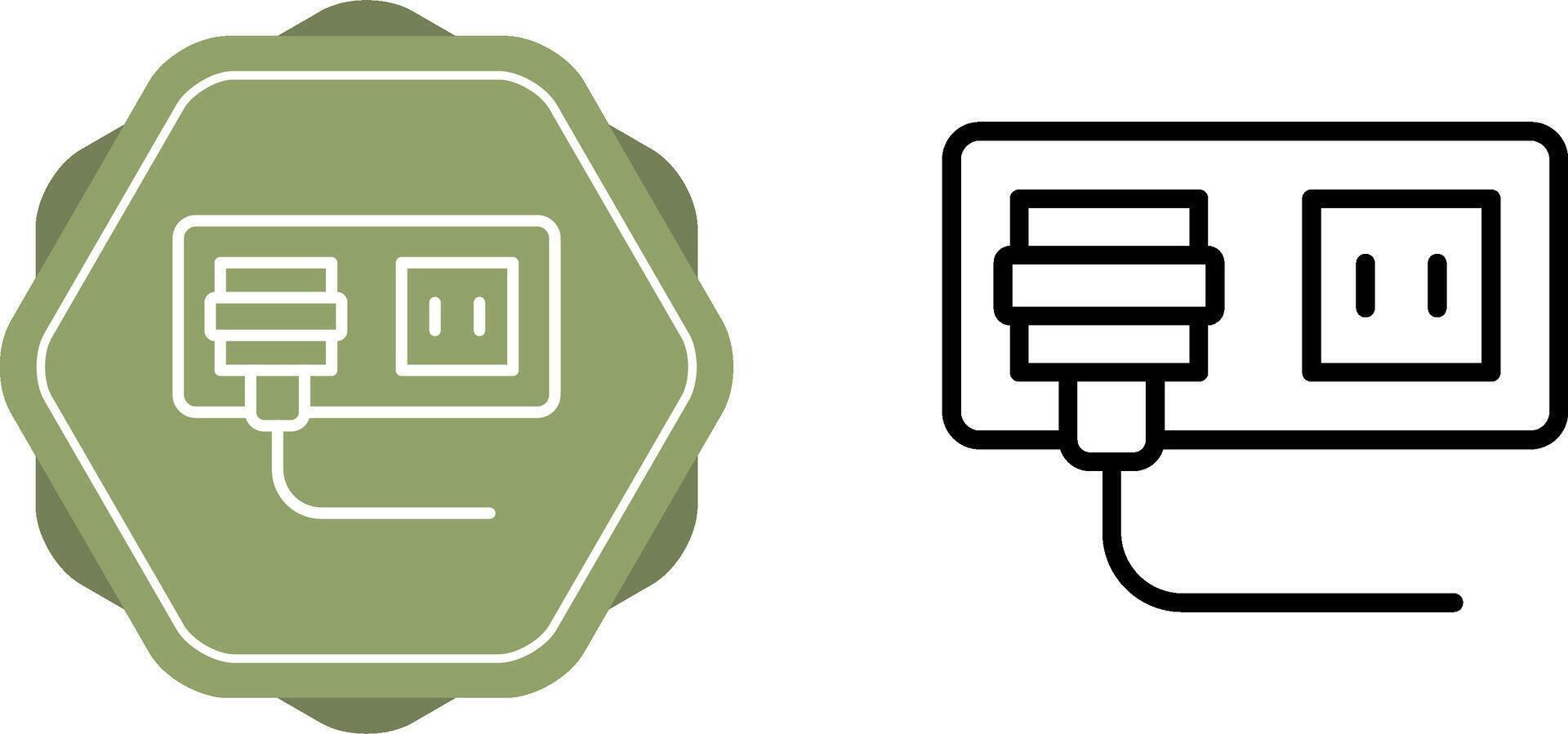 stopcontact vector pictogram