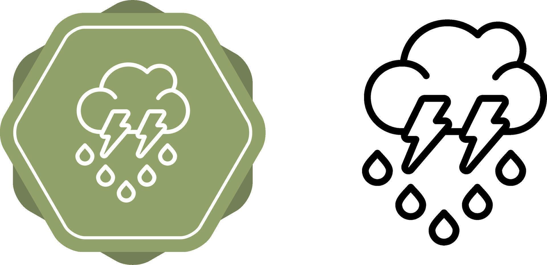 wolk vector pictogram