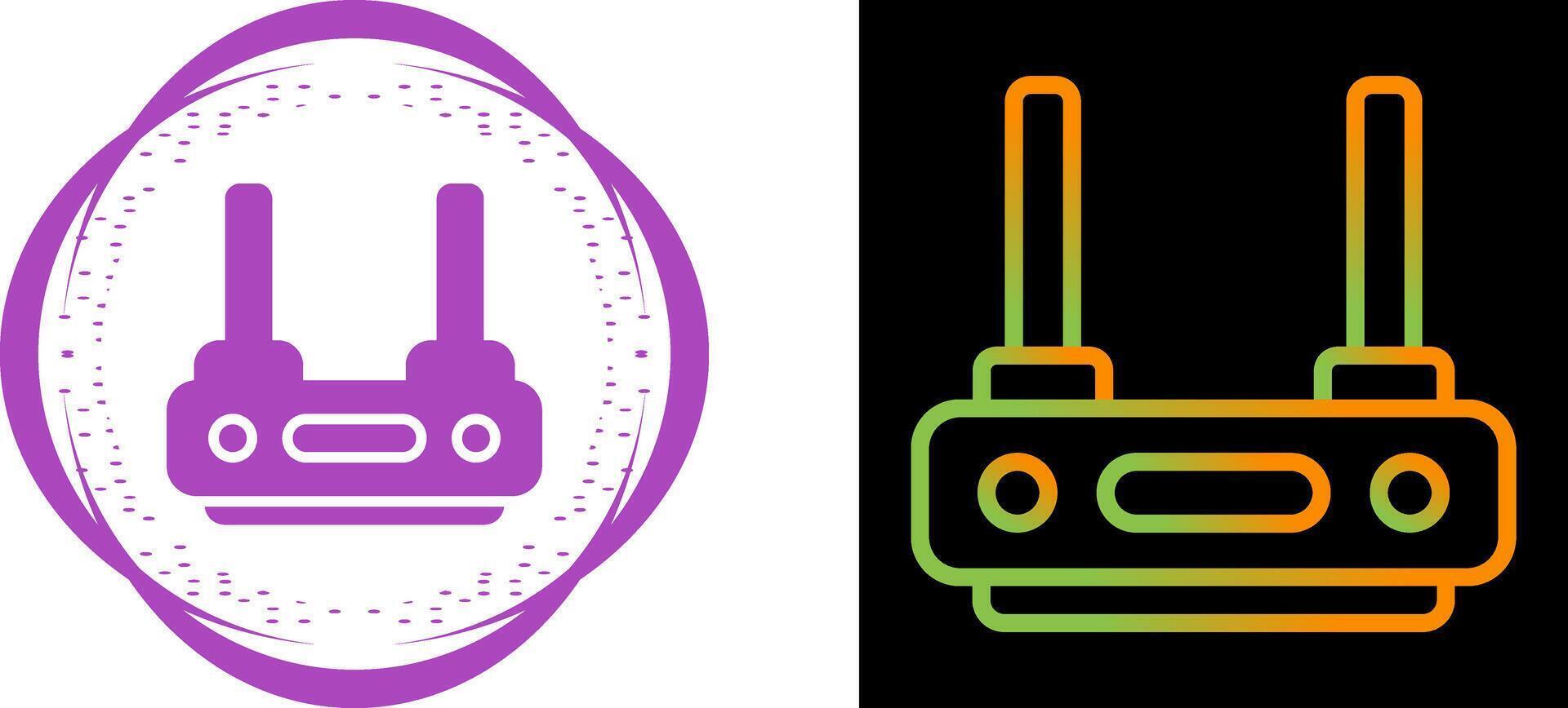 router vector pictogram