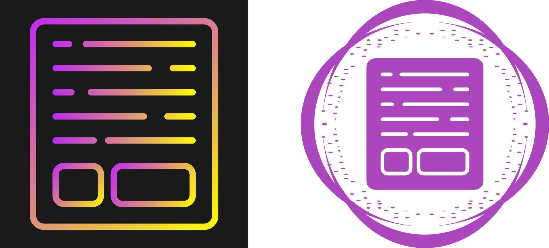 document vector pictogram