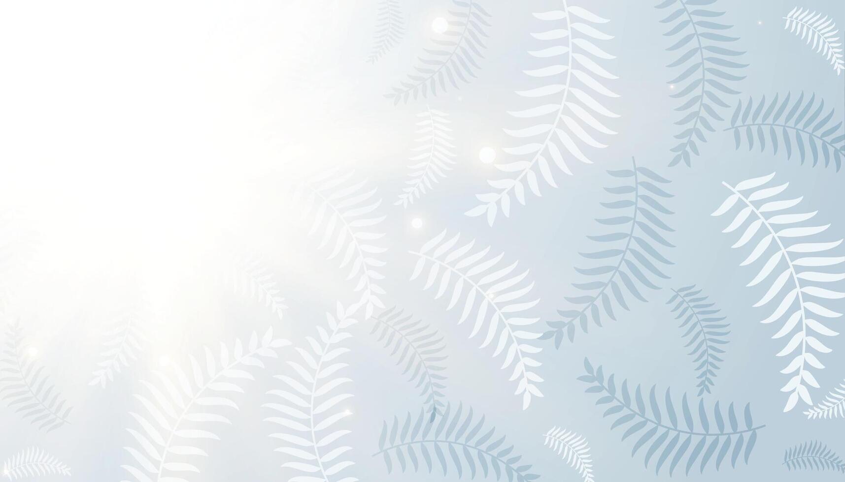 bladeren patroon wit achtergrond ontwerp vector