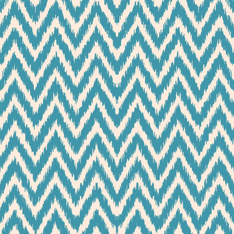 blauw wit ruw chevron decoratief naadloos patroon achtergrond vector illustratie