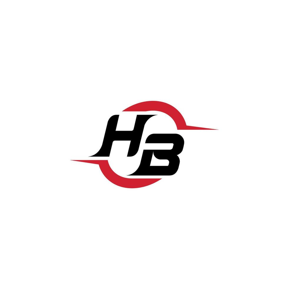 hb eerste esport of gaming team inspirerend concept ideeën vector