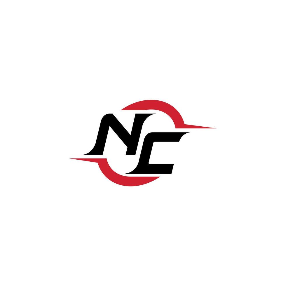 nc eerste esport of gaming team inspirerend concept ideeën vector