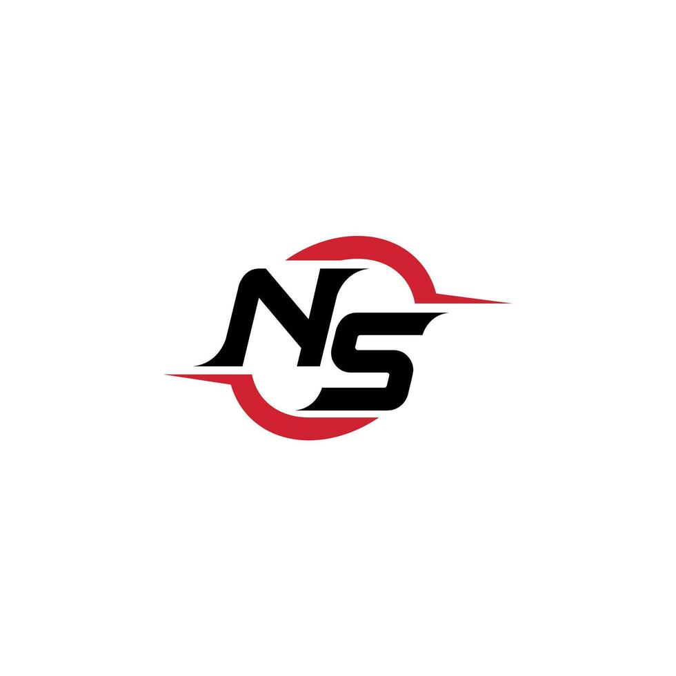 NS eerste esport of gaming team inspirerend concept ideeën vector