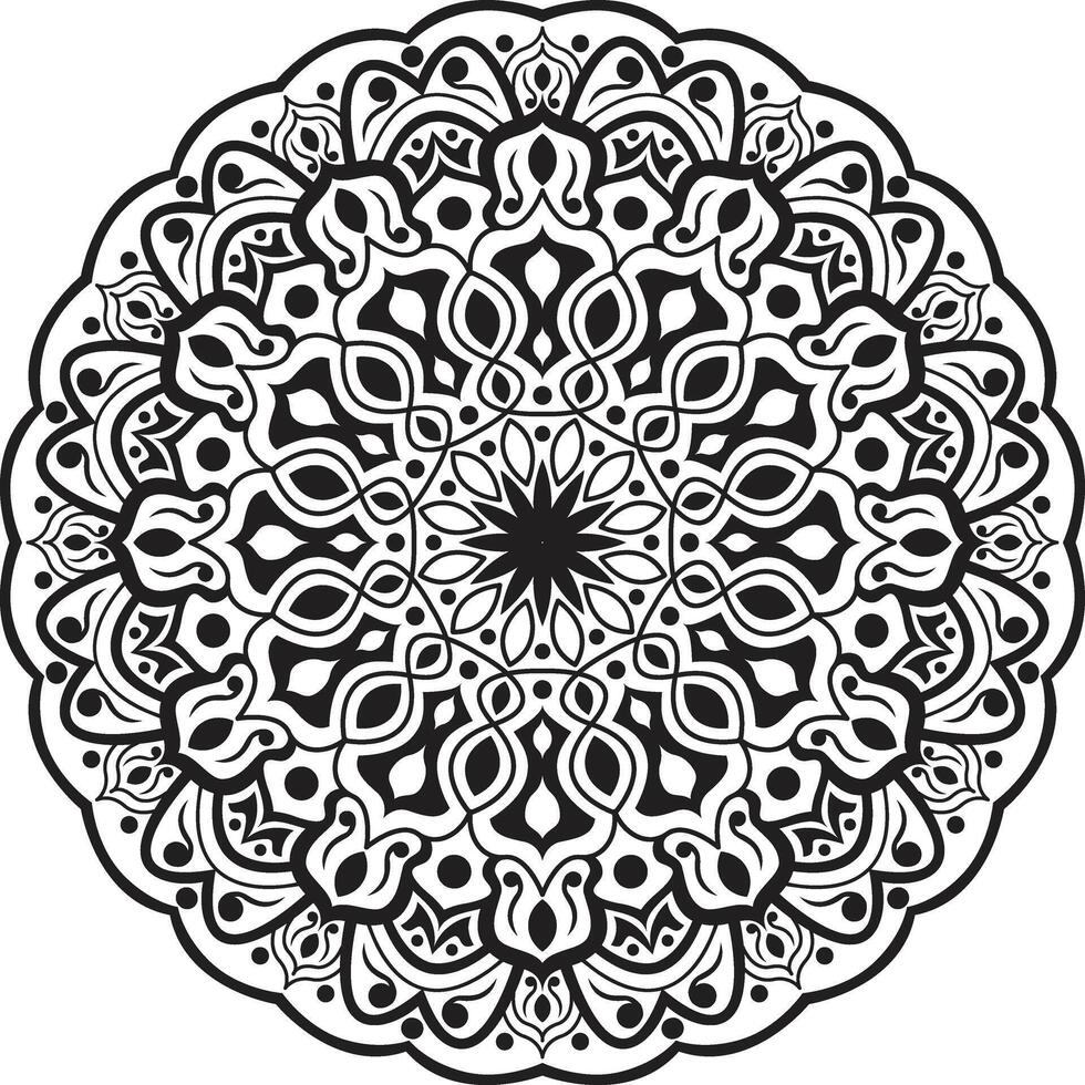 Indisch mandala ontwerpen vector kunst