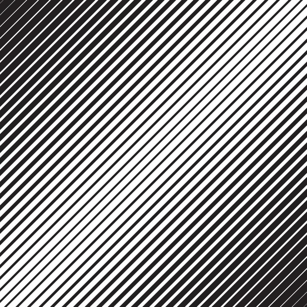 abstract gemakkelijk chroom metaal zwart kleur diagonaal halftone patroon Aan wit achtergrond vector