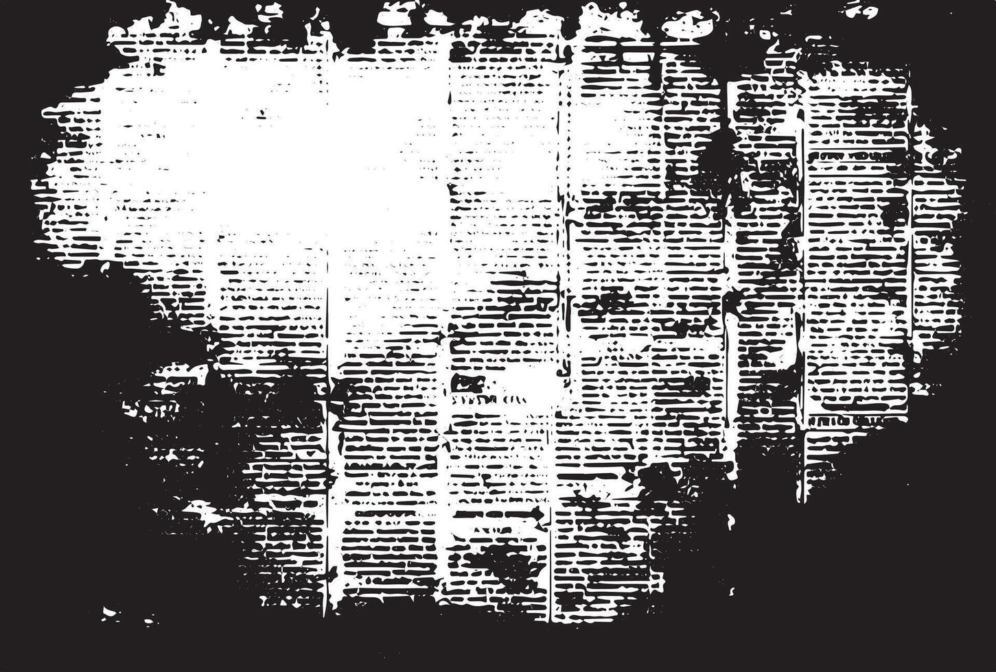 oud donker gekrast papier structuur achtergrond wijnoogst krant- patroon vector