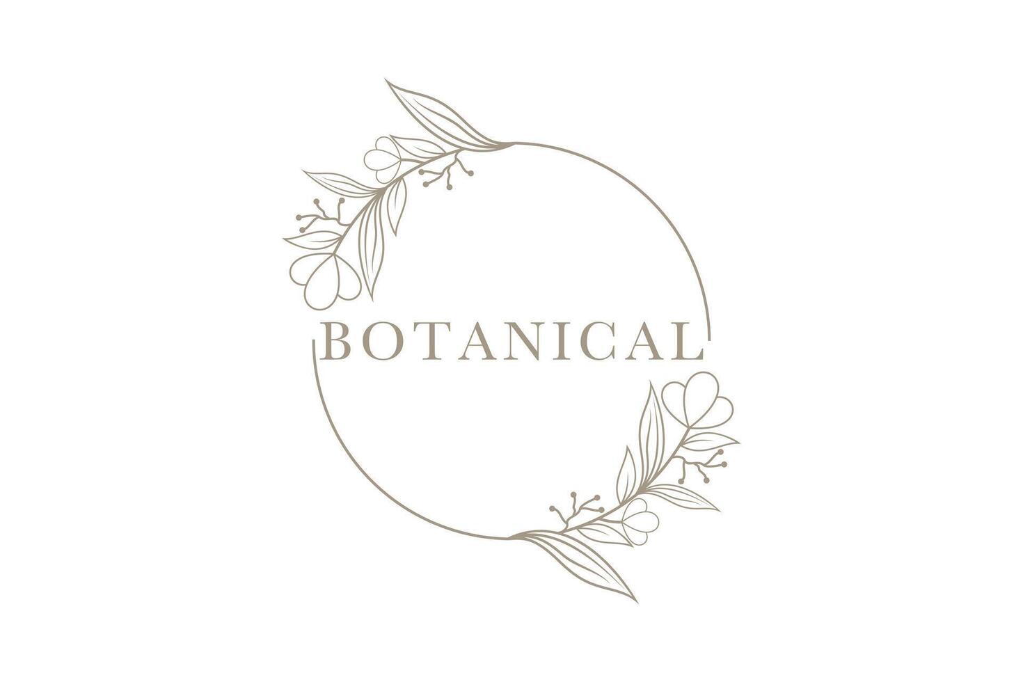 botanisch element ontwerp met schoonheid bloem concept vector