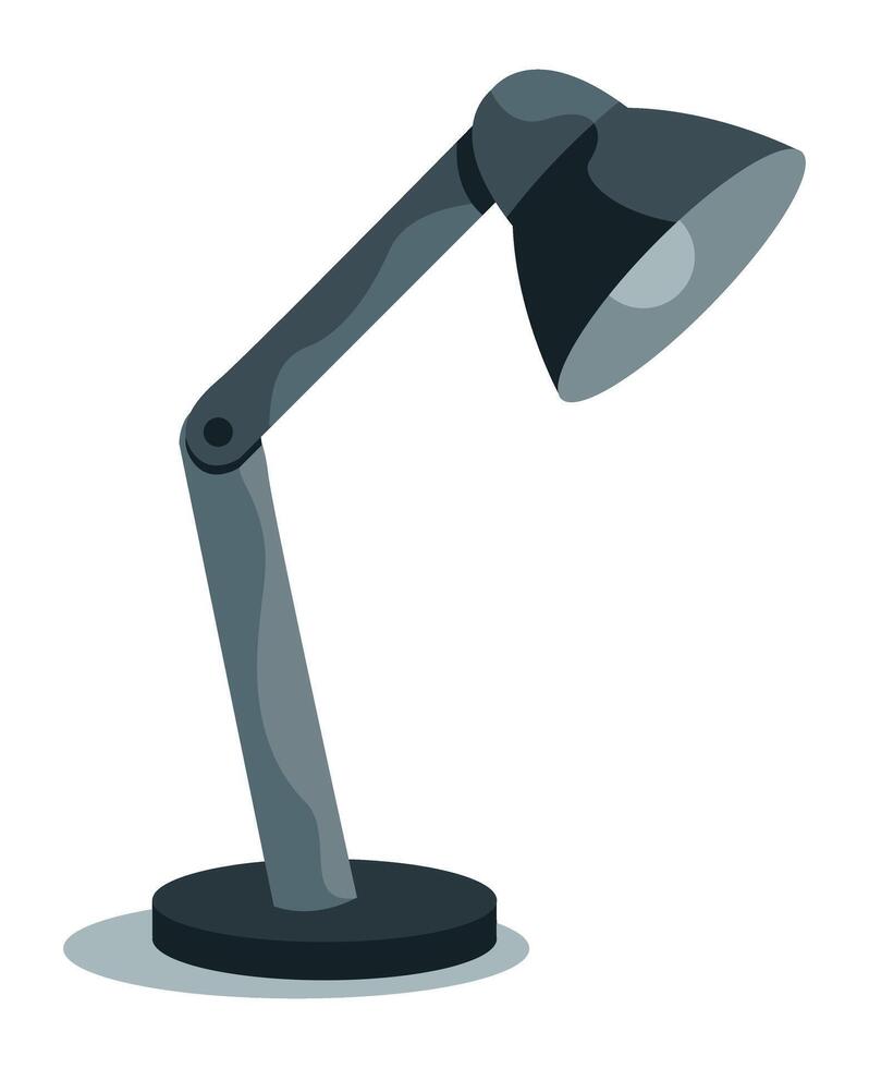 bureau studie lamp geïsoleerd vector