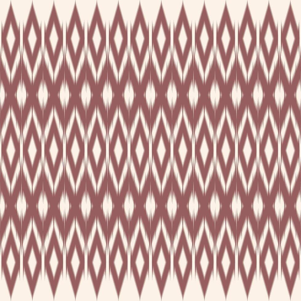 ikat naadloos patroon abstract achtergrond voor textiel ontwerp. kan worden gebruikt in kleding stof ontwerp voor kleren, inpakken, tapijt, mode, textiel, kleding stof, overhemd vector