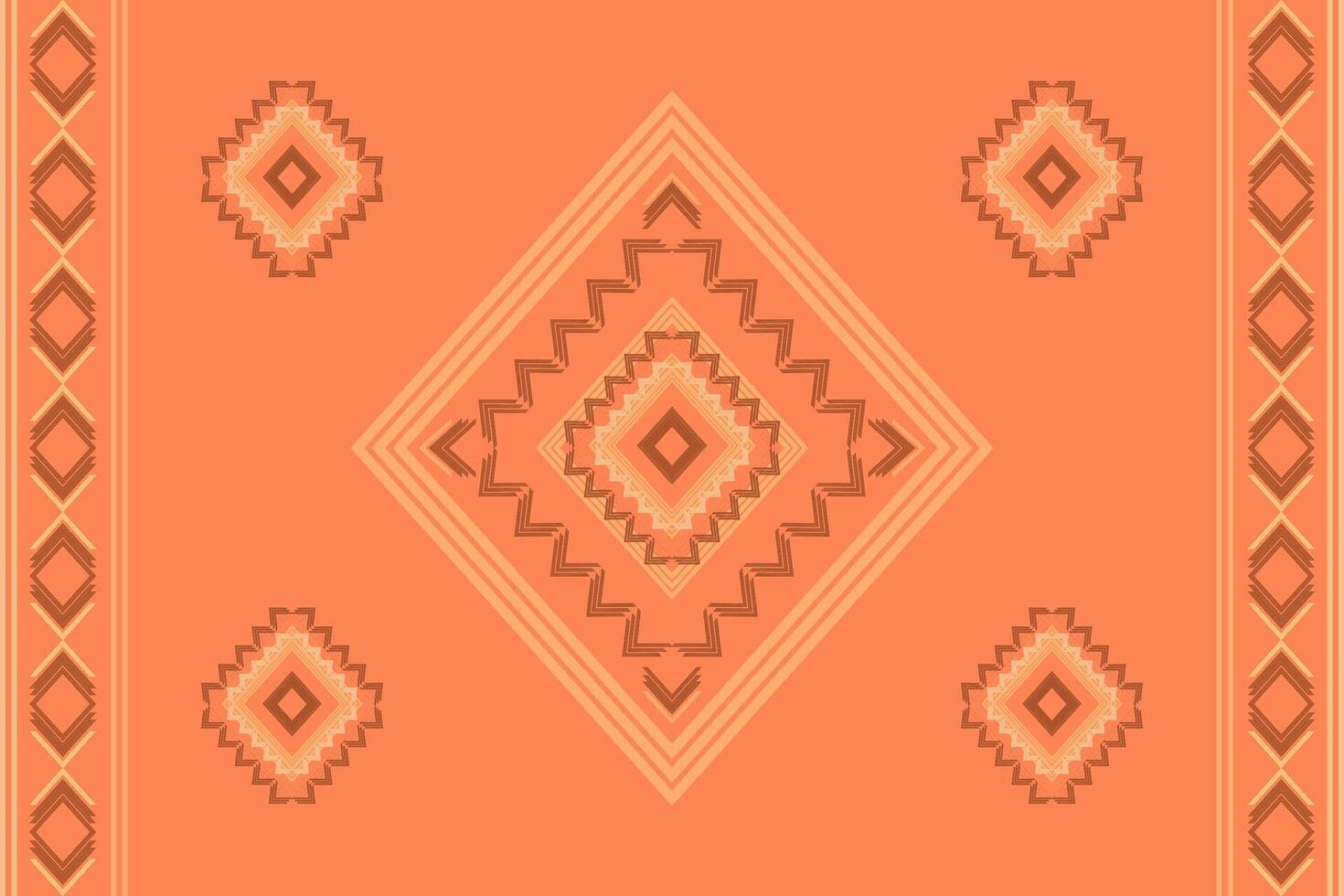 meetkundig patroon. meetkundig etnisch patroon kan worden gebruikt in kleding stof ontwerp voor kleren, inpakken, textiel, borduurwerk, tapijt, Navajo stijl vector