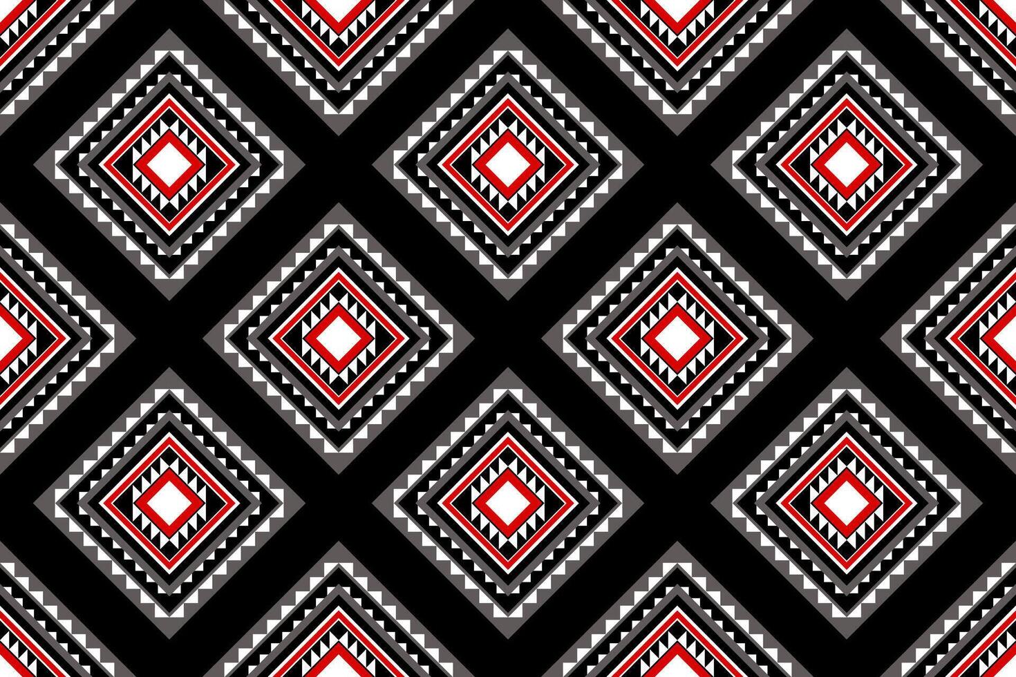 meetkundig naadloos etnisch patroon. kan worden gebruikt in kleding stof ontwerp voor lap, kleding stof, tapijt vector