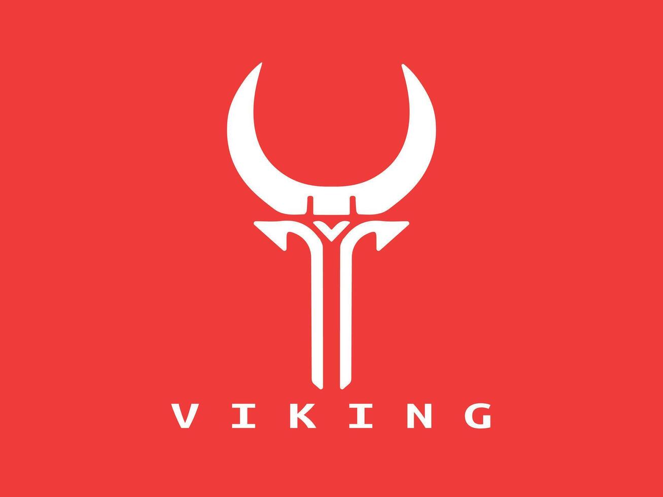 viking logo ontwerp sjabloon vector