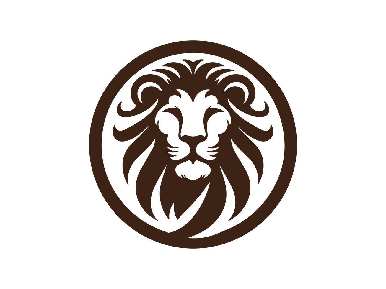 leeuw logo ontwerp vector sjabloon. leeuw hoofd logo ontwerp icoon vector illustratie
