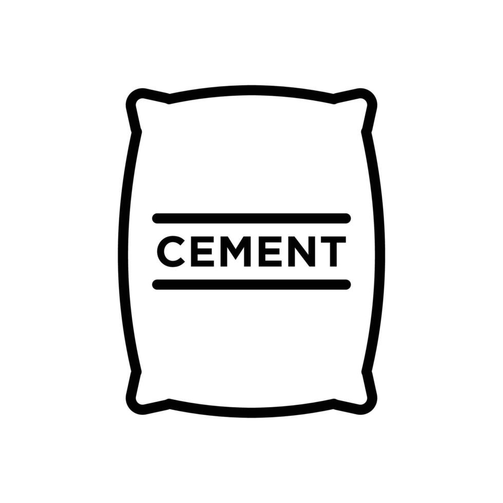 cement icoon vector ontwerp sjabloon in wit achtergrond