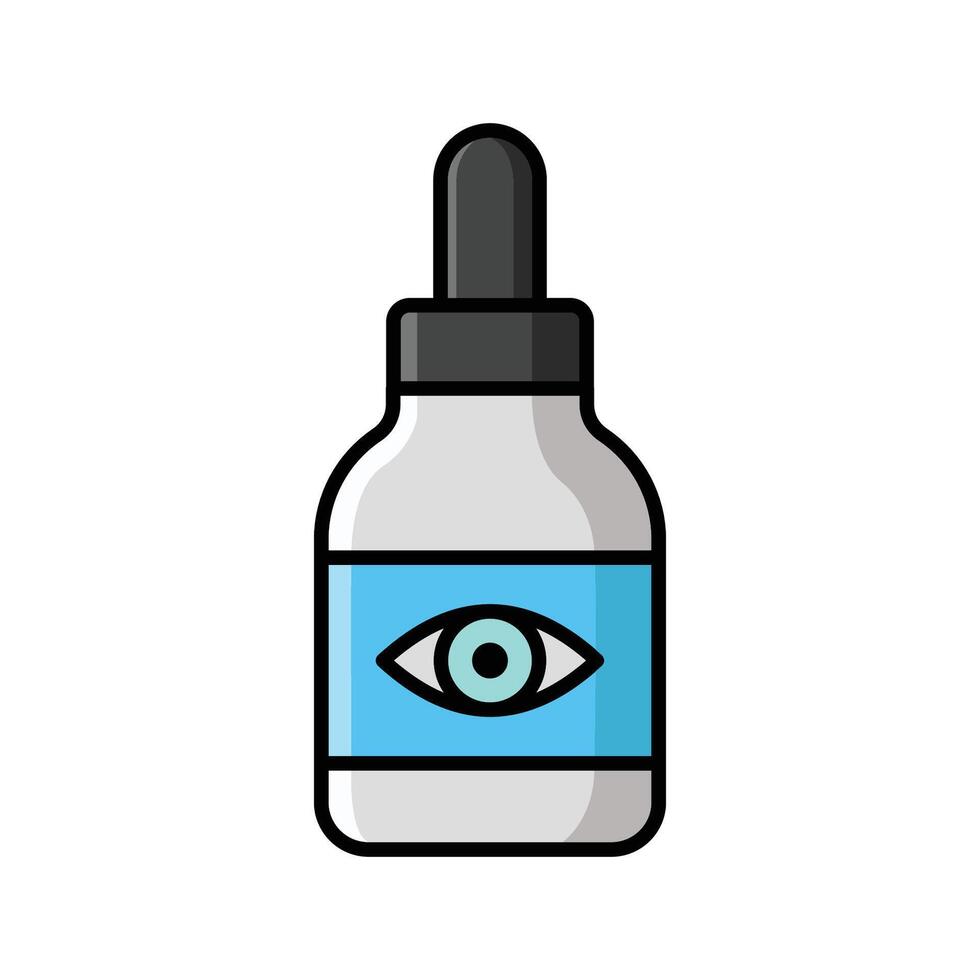 oog druppels icoon vector ontwerp sjabloon in wit achtergrond