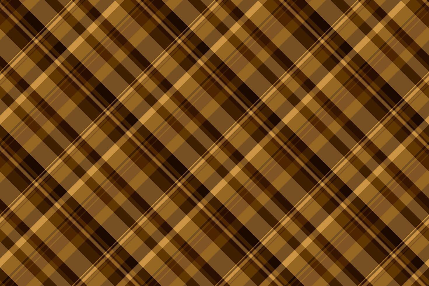 kind controleren naadloos tartan, plein patroon plaid achtergrond. woestijn vector kleding stof textiel structuur in oranje en donker kleuren.