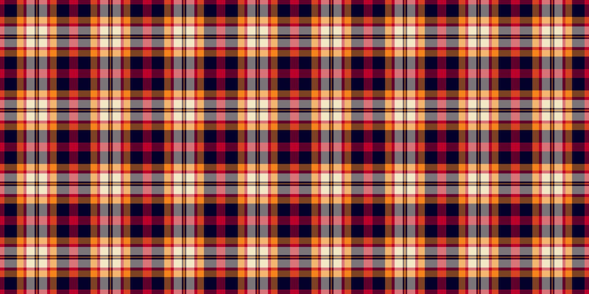 gordijn patroon Schotse ruit vector, artwork achtergrond structuur controleren. andere naadloos kleding stof plaid textiel in oranje en rood kleuren. vector