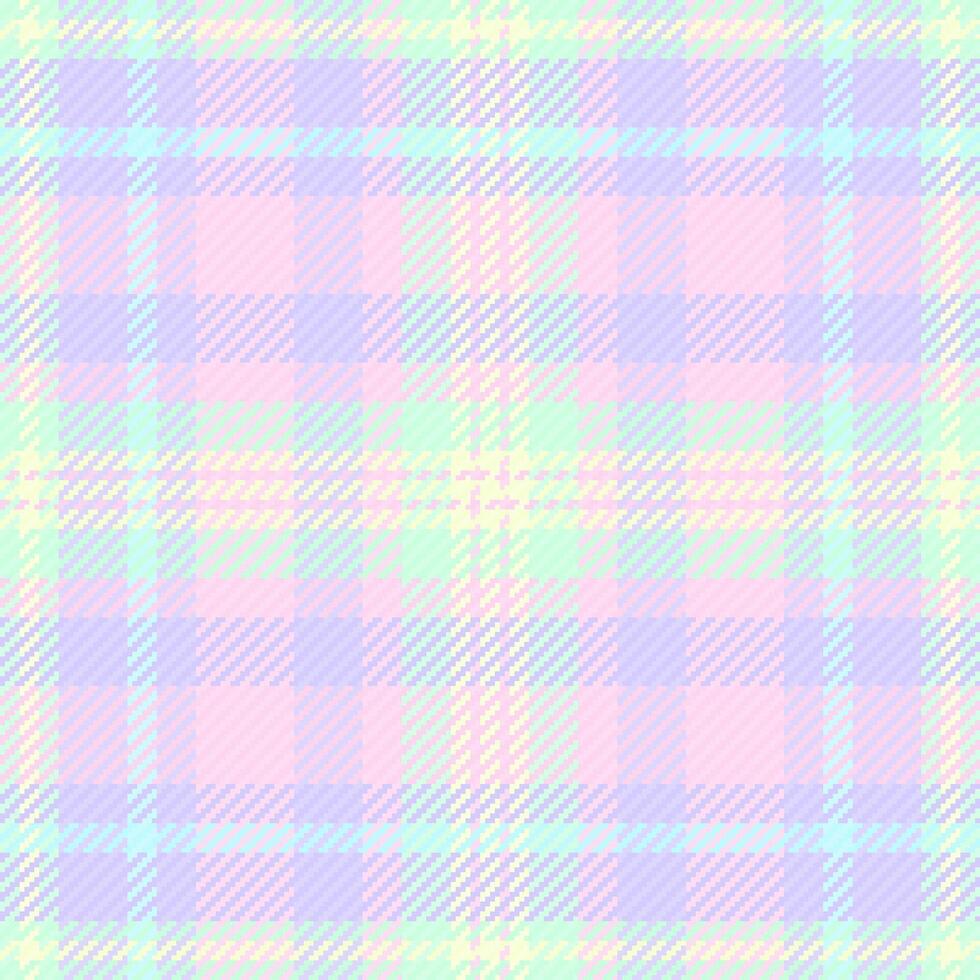 Spaans achtergrond patroon naadloos, luxe plaid Schotse ruit controleren. koninkrijk textiel structuur kleding stof vector in licht en roze kant kleuren.