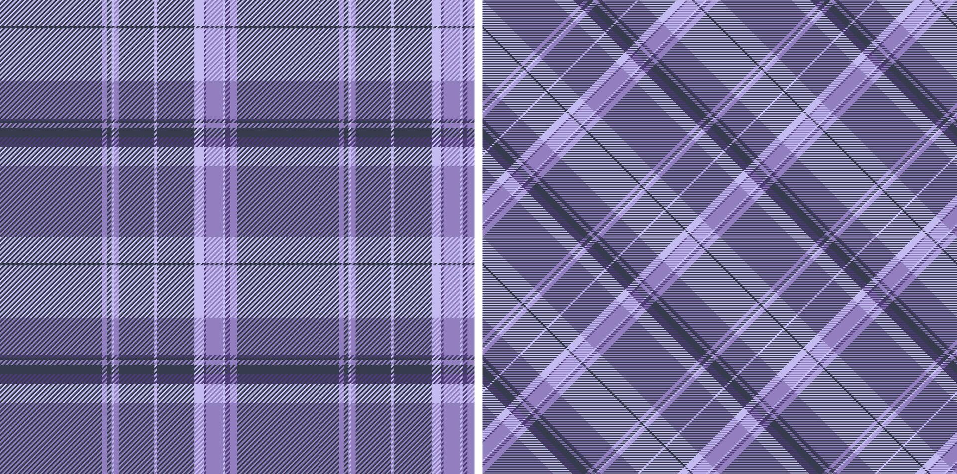 plaid vector structuur van naadloos patroon textiel met een Schotse ruit kleding stof achtergrond controleren. reeks in ruimte kleuren. top mode trends voor de jaar.