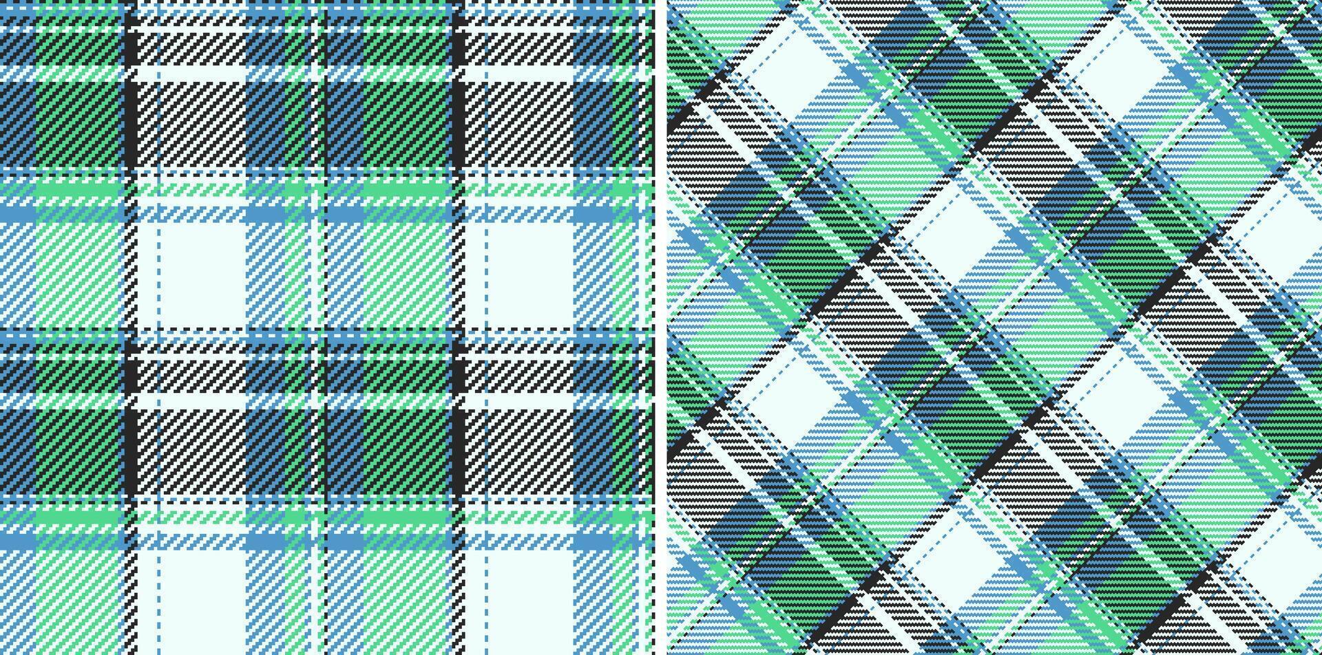 textiel naadloos controleren van kleding stof achtergrond patroon met een plaid vector structuur tartan. reeks in licht kleuren. oktoberfeest ontwerp kleding.