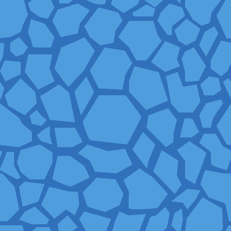 blauw dinosaurus huid naadloos patroon vector