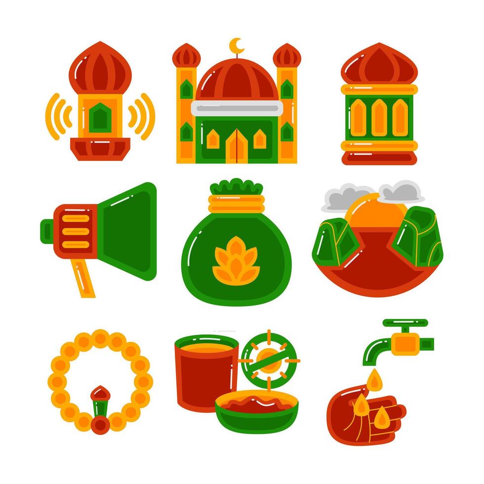 Ramadan element vector illustratie