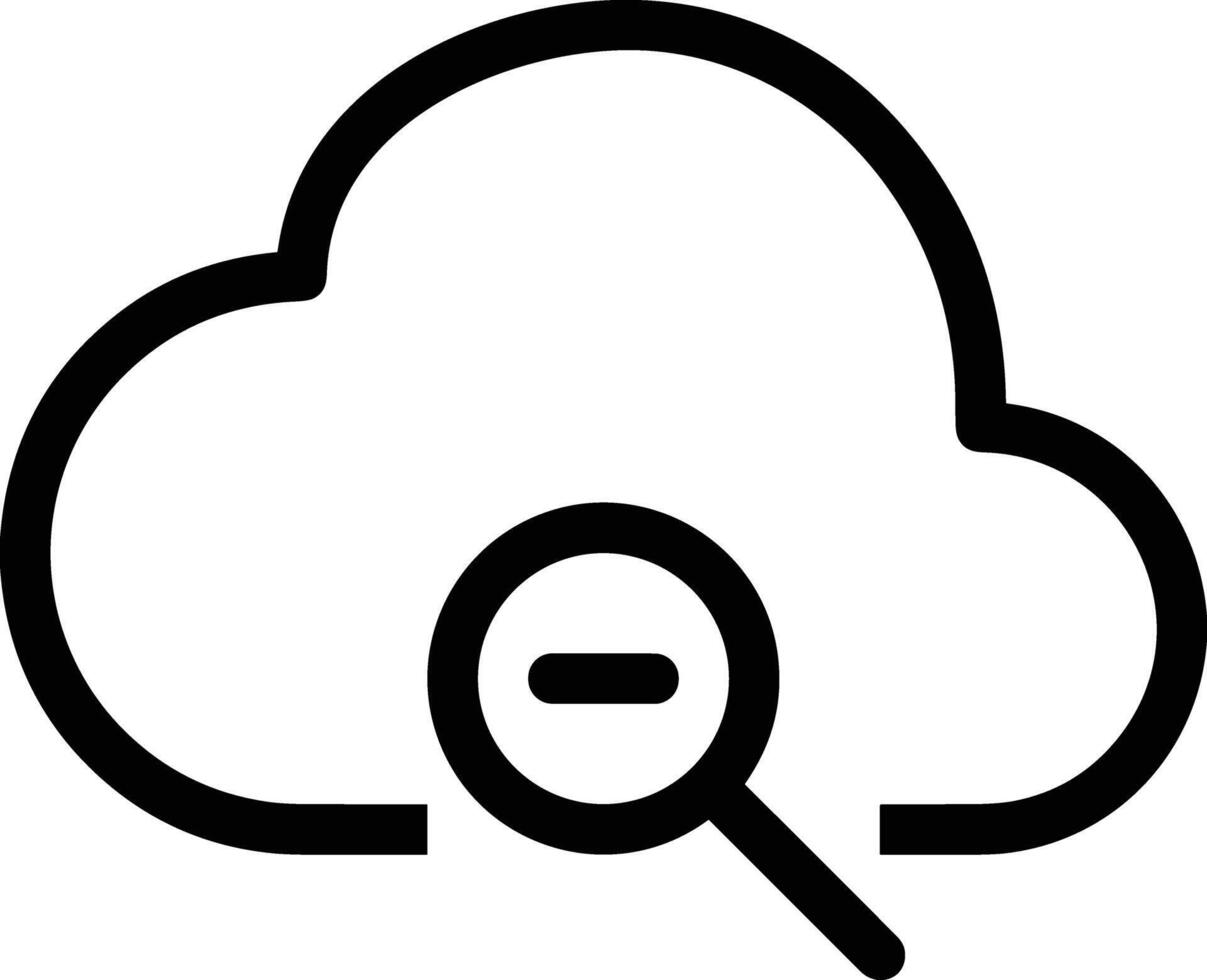 wolk icoon symbool vector afbeelding. illustratie van de hosting opslagruimte ontwerp beeld