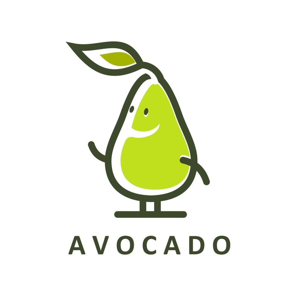 avocado boerderij, sap en olie icoon, vector embleem